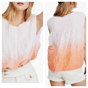 Free People Little Bit Of Something Ombre Sleeveless Top